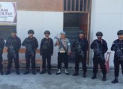 Subsatgas Preventif Brimob Patroli di Kantor Penyelenggara Pilkada dan Gudang Logistik KPU Touna