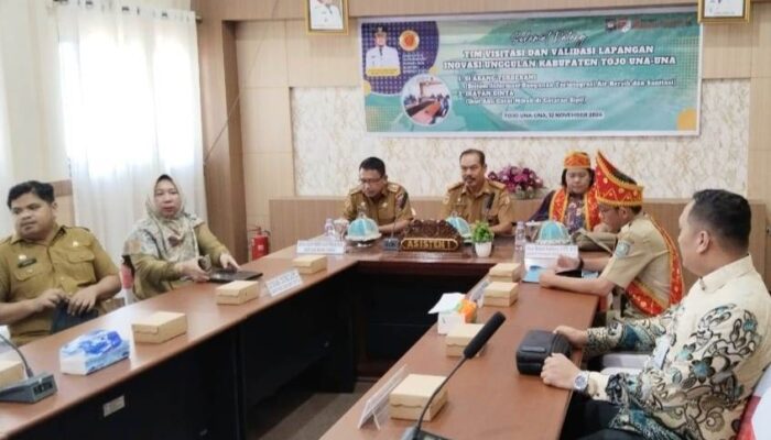 Pemkab Touna Terima Tim Penilai Visitasi dan Validasi Lapangan Innovative Government Award Tahun 2024