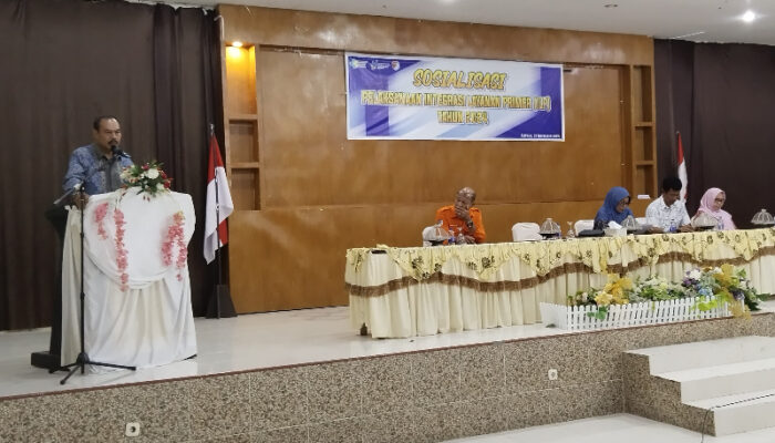 Buka Sosialisasi ILP, Asisten I Bidang Pemerintahan dan Kesra: Kordinasi dan Sinergi Berbagai Pihak Tingkatkan Pelayanan Kesehatan Primer