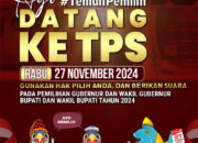 Ayoo #TemanPemilih, Datang ke TPS Rabu, 27 November 2024