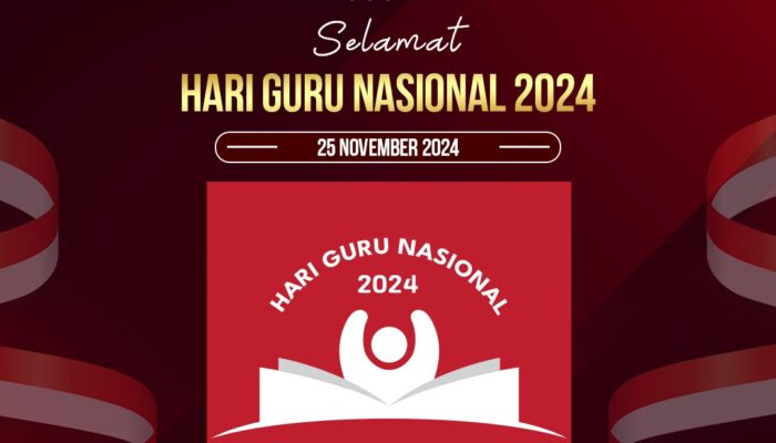 Segenap Keluarga Besar KPU Touna mengucapkan selamat Hari Guru Nasional 2024