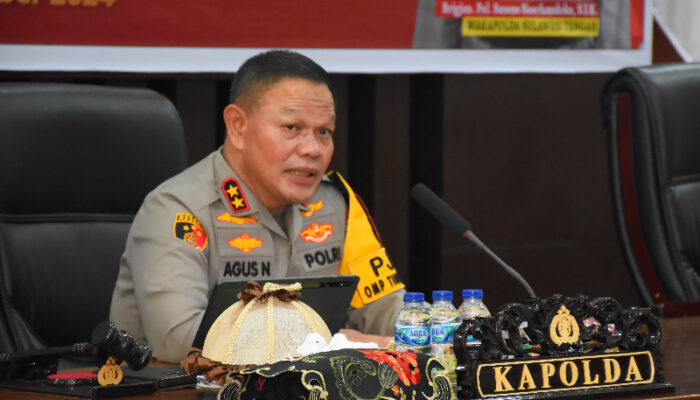 Pimpin GO Bulanan, Kapolda Sulteng : Pentingnya Sinergi dan Komitmen Sukseskan Pilkada Serentak 2024