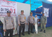 Kapolsek Ampana Pantau TPS, Pastikan Keamanan dan Kelancaran Pemungutan Suara Pilkada