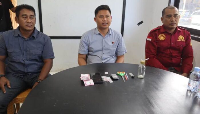 Polres Touna Tangkap IRT Pelaku Tindak Pidana Narkotika dalam Operasi Pekat II Tinombala 2024