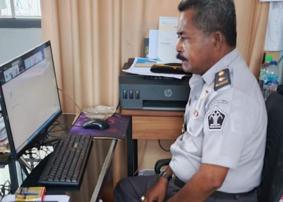 Lapas Ampana Ikuti Bimtek SIKAP Versi 2 Secara Daring