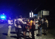 Patroli KRYD Polsek Ampana Kota Bubarkan Kelompok Pemuda Yang Akan Tawuran