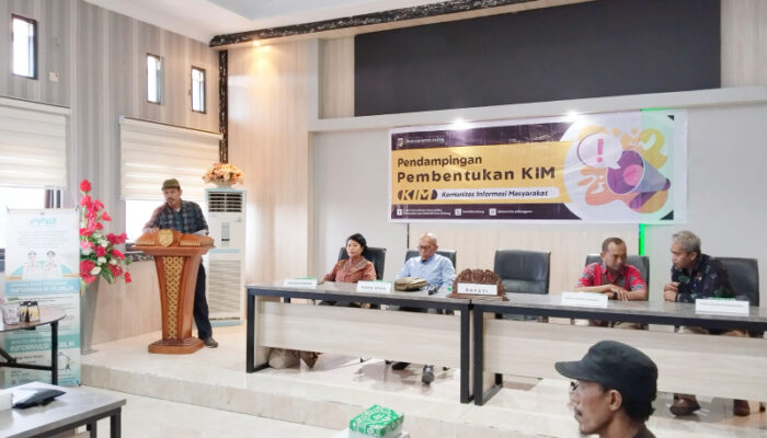 Diskominfosantik Sulteng Gelar Pendampingan Pembentukan KIM di Touna
