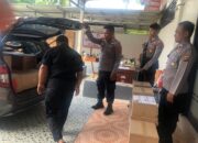 Logistik Pilkada Tiba, Polres Touna Perketat Pengamanan Kantor KPU