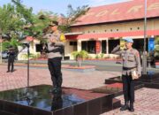 Pimpin Apel Kesiapan PAM TPS, Kapolres Touna: pentingnya profesionalisme dan netralitas seluruh personel dalam menjalankan tugas pengamanan