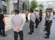 Debat Publik Ke III, Polres Touna Lakukan Pengamanan Di Wilayah Touna dan Kota Palu