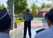 Apel Pagi, Kalapas Ampana Sampaikan Hal Penting Terkait Penyaluran Bansos kepada Keluarga WBP