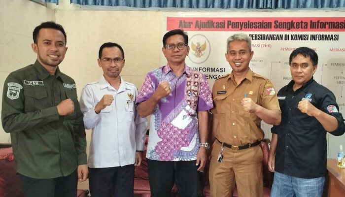 Audensi Dengan KIP Sulteng, Diskominfo Touna Perkuat Layanan PPID