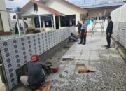 Dukung Kebutuhan Spiritual WBP, Kalapas Ampana Tinjau Langsung Pembangunan Tempat Wudhu