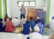 Jumat Keliling di Masjid Baburahman Malotong, Kapolsek Ampana Kota Imbau Orang Tua Awasi Pergaulan Anaknya