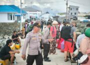 Cipta Kondisi Jelang Tahun Baru 2025, Sat Binmas Polres Touna Sambang Ke Warga