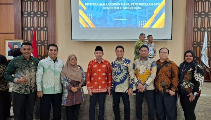 Pemda Touna Terima Laporan Hasil Pemeriksaan BPK Terkait Pelayanan Kesehatan JKN Tahun Anggaran 2023 dan 2024