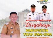 Plt Sekretaris DPRD Kabupaten Tojo Una-Una Mengucapkan: Selamat HUT Kabupaten Tojo Una-Una ke-21