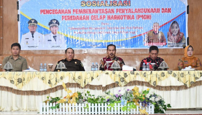 Kesbangpol Touna Gelar Sosialisasi P4GN, Wujudkan Masyarakat Bebas Dari Bahaya Narkoba