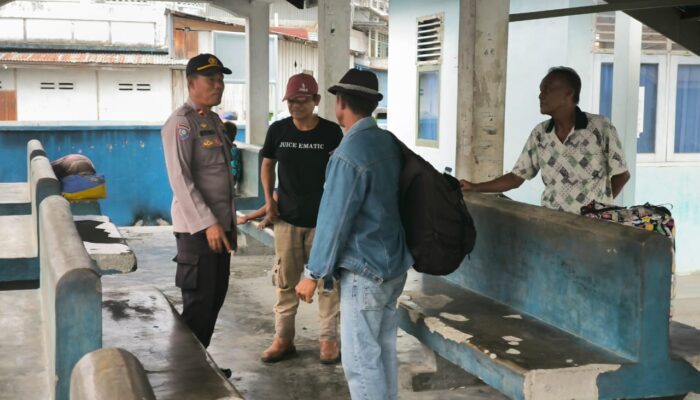 Laksanakan Sambang, Subsatgas Binmas Operasi Lilin Tinombala 2024 Polres Touna Himbau Jaga Kamtibmas