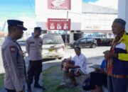 Laksanakan Patroli Dialogis, Polsek Ampana Kota Himbau Warga Jaga Kamtibmas Pasca Pilkada