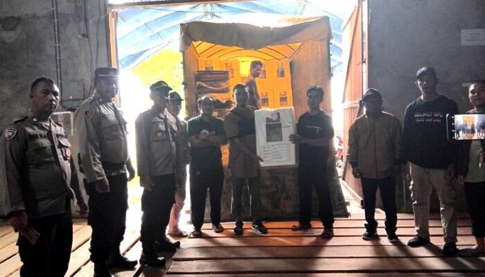 Lagi, Logistik Kotak Surat Suara Dari PPK Ratolindo Tiba Di Gudang Logistik KPU Touna