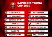 16 Tim Akan Bertarung dalam Turnamen Sepak Bola Kapolres Touna Cup 2025