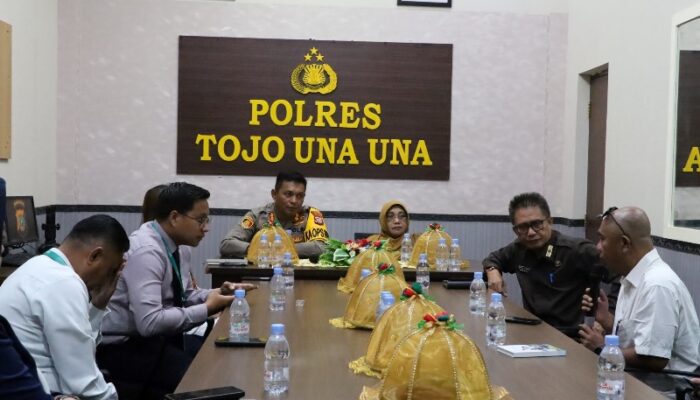 Dugaan Peredaran Uang Palsu, Polres Touna Gelar Rapat Koordinasi Bersama Istansi Terkait