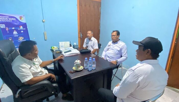 Kunjungi Disnakertrans Touna, Lapas Ampana Perkuat Kolaborasi Program Pembinaan Kemandirian WBP