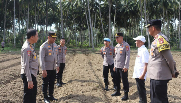 Tim Itwasum Polri Lakukan Monev Ketahanan Pangan dan Senpi di Polda Sulteng