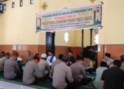 Peringatan Isra Mi’raj Nabi Besar Muhammad SAW, Wakapolres Touna Ingatkan Personil Tentang Kewajiban Sholat 5 Waktu