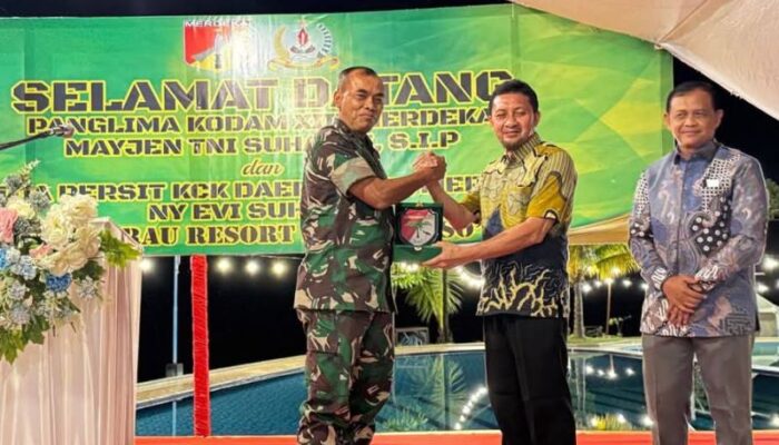 Wabup Ilham Hadir Dalam Kunjungan Silaturahmi Pangdam XIII Merdeka