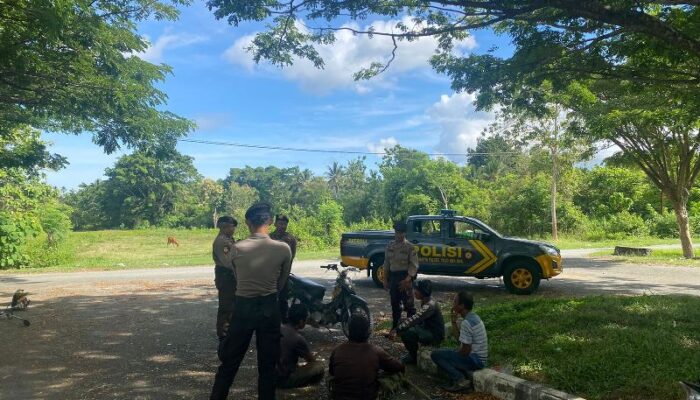 Sat Sabhara Polres Touna Laksanakan Patroli Dialogis Sambangi Masyarakat
