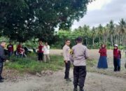Kunjungi Lahan Pertanian Milik Warga, Wakapolres Touna Ajak Petani Konsisten Tanam Jagung