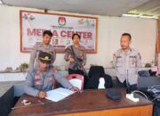 Pilkada Menyisakan Pelantikan Bupati Terpilih, Personel Polres Touna Masih Bersiaga Di Kantor Penyelanggara
