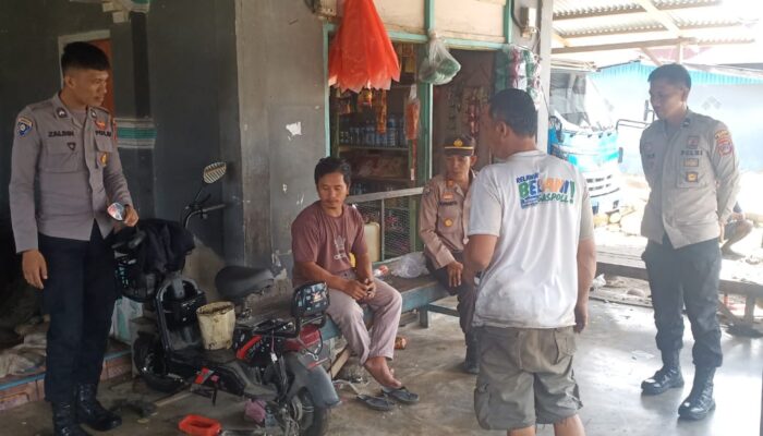 Menjelang Pelantikan Bupati dan Wabup Buol, Subsatgas Binmas Intensifkan Himbauan Kamtibmas