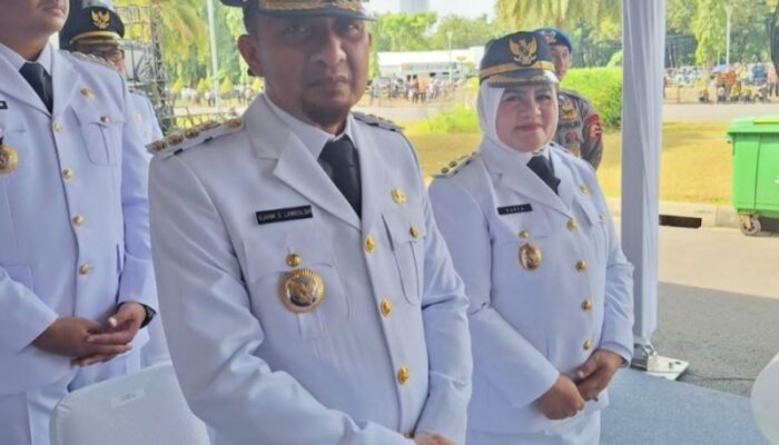 Ilham Lawidu dan Surya Resmi Dilantik Presiden Prabowo Subianto sebagai Bupati dan Wakil Bupati Touna