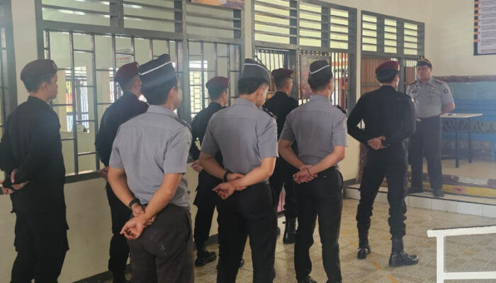 Integritas, Disiplin dan Perang Melawan Narkoba Arahan Penting Kalapas Ampana Dalam Apel Regu Pengamanan