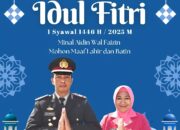 Ucapan Selamat Hari Raya Idul Fitri Kapolsek Petasia