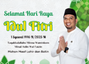 Ucapan Selamat Hari Raya Idul Fitri Kepala BPKAD Touna