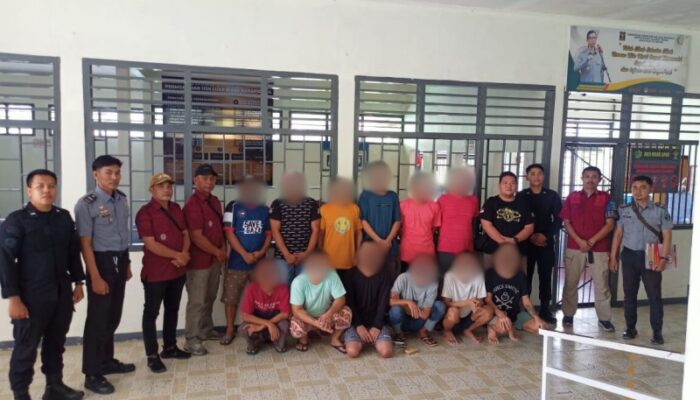 Lapas Ampana Terima 12 Orang WBP Pindahan Dari Rutan Donggala