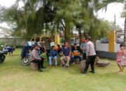 Minggu Kasih, Polsek Ampana Kota Dengarkan Saran dan Masukan Jemaat Gereja