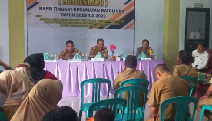 Plh Sekda Touna Buka Musrenbang RKPD Tingkat Kecamatan Ratolindo