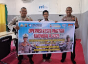 Subsatgas Binluh Satgas Preemtif Ops Keselamatan 2025 Polres Touna Beri Himbauan Tertib Berlalu Lintas Melalui Radio RRI