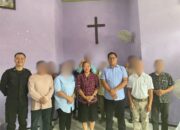 WBP Lapas Ampana yang Beragama Kristen Antusias Ikuti Ibadah Minggu