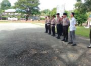 Pengamanan Pilkada 2024: Kapusdalops Pimpin Apel Pengecekan Personil di Polres Buol