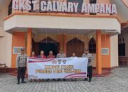 Lewat Program Minggu Kasih, Sat Binmas Polres Touna Imbau Jemaat Gereja GKST Ampana