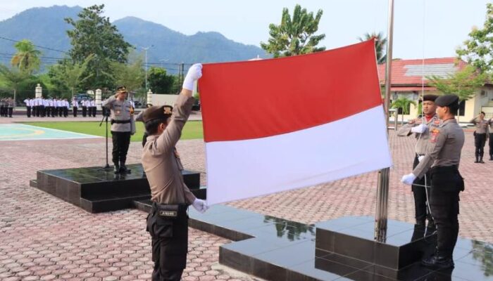 Jadi Irup Pada Upacara Hari Kesadaran Nasional, Ini Pesan Wakapolres Touna
