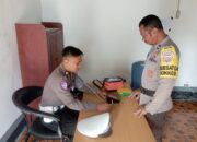 Subsatgas Dokes Pastikan Kesehatan Personel Polres Buol Selama OMP Tinombala