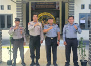 Kalapas Ampana Terima Kunjungan Koordinasi Kasat Samapta Polres Touna