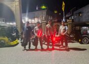 Berikan Rasa Aman, Polisi di Touna Rutin Lakukan Pengamanan Sholat Tarawih